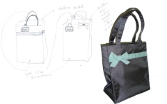 Création et fabrication d'un shopping bag pour les VIP Darphin