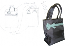 Création et fabrication d'un shopping bag pour les VIP Darphin
